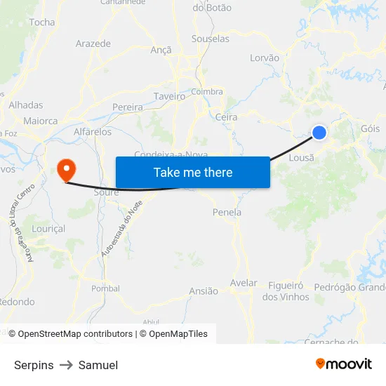 Serpins to Samuel map