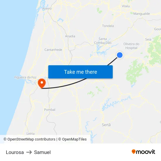 Lourosa to Samuel map