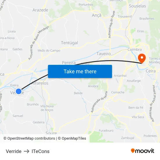 Verride to ITeCons map