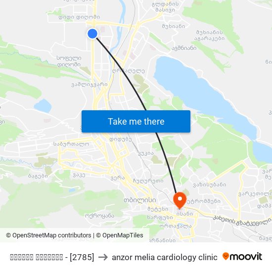 დაცვის პოლიცია - [2785] to anzor melia cardiology clinic map