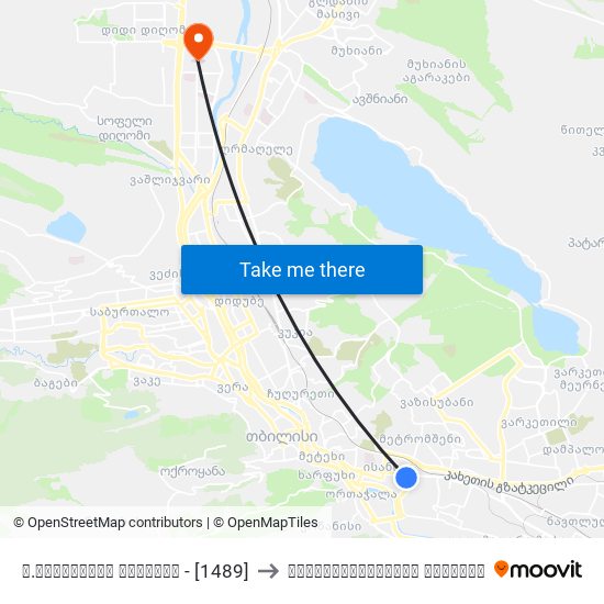 ქ.წამებულის გამზირი - [1489] to ტრავმატოლოგიური კლინიკა map