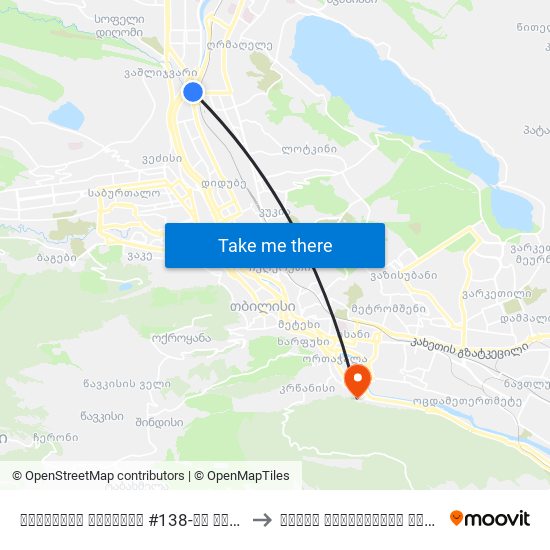წერეთლის გამზირი #138-ის მოპირდაპირედ to პინეო სამედიცინო ეკოსისტემა map