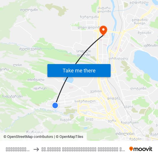 ქავთარაძის ქუჩა  - [975] to წმ.მიქაელ მთავარანგელოზის სახელობის მრავალპროფილიანი კლინიკური საავადმყოფო map