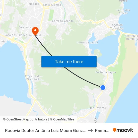 Rodovia Doutor Antônio Luiz Moura Gonzaga to Pantanal map