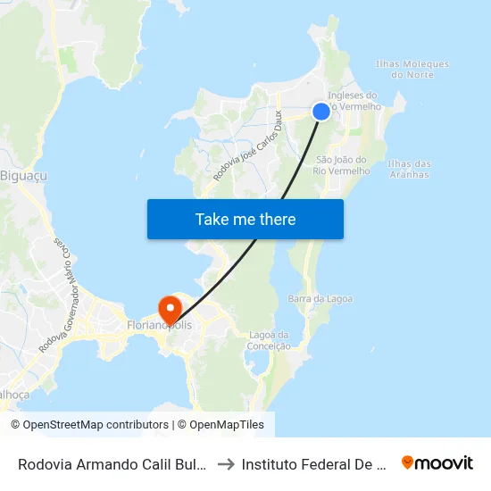 Rodovia Armando Calil Bulos - Sc-403, 3175 to Instituto Federal De Santa Catarina map