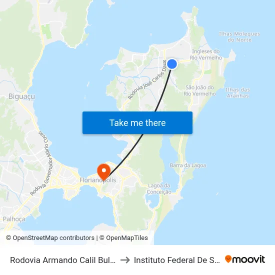 Rodovia Armando Calil Bulos - Sc-403, 899 to Instituto Federal De Santa Catarina map