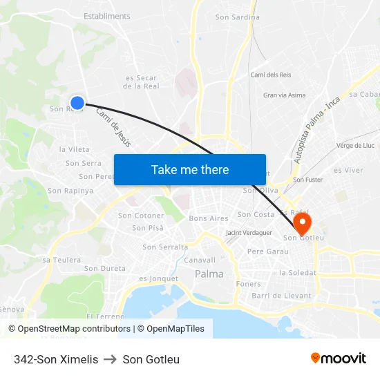 342-Son Ximelis to Son Gotleu map