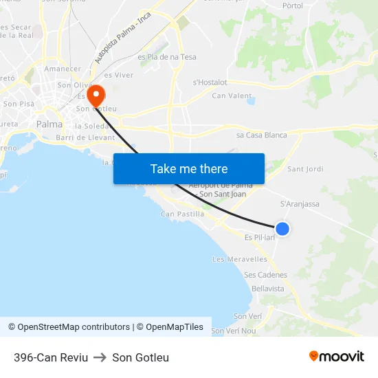 396-Can Reviu to Son Gotleu map