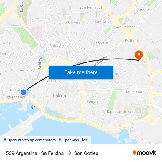 569-Argentina - Sa Feixina to Son Gotleu map