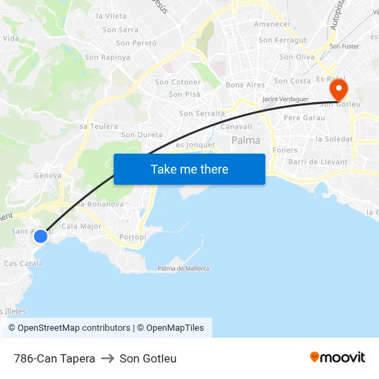 786-Can Tapera to Son Gotleu map