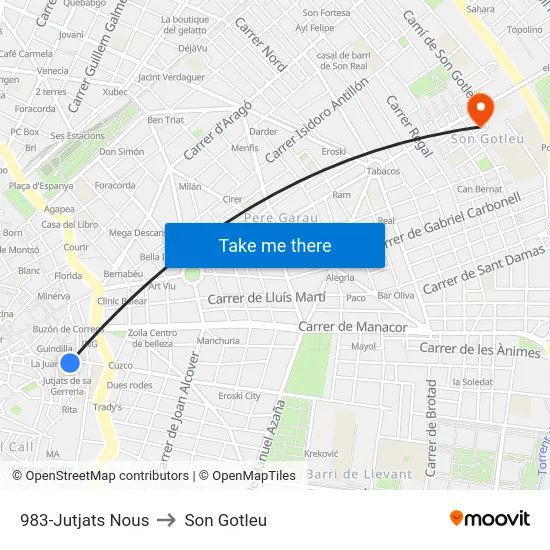 983-Jutjats Nous to Son Gotleu map