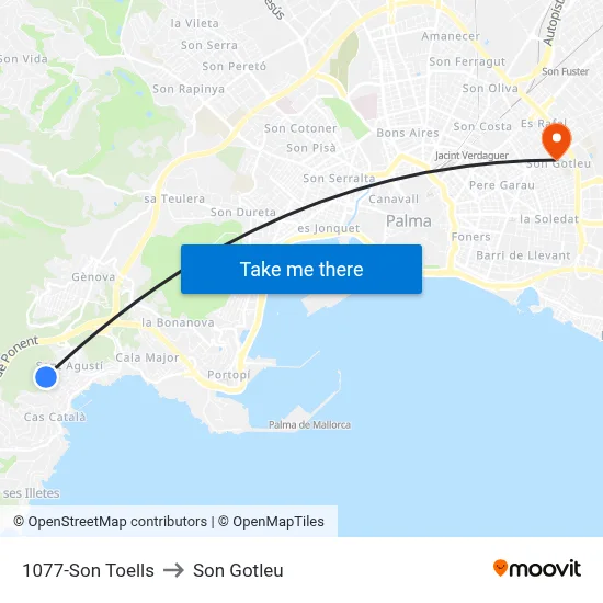1077-Son Toells to Son Gotleu map