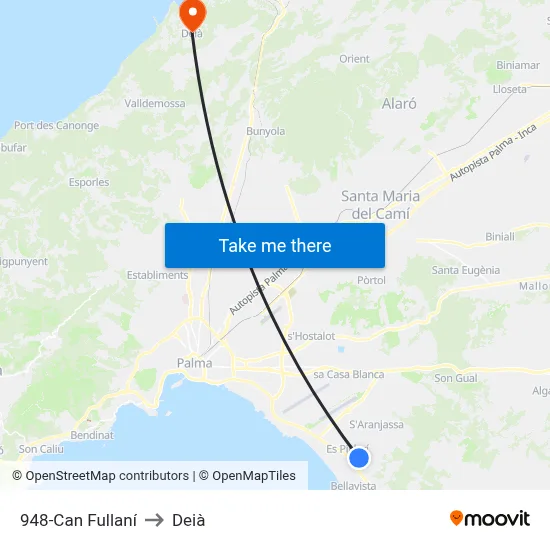 948-Can Fullaní to Deià map
