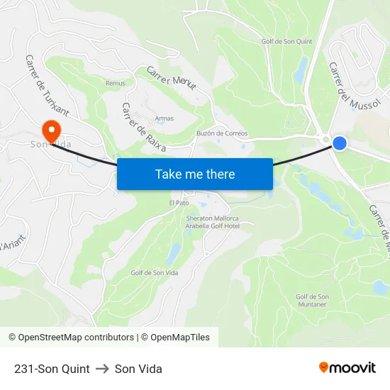 231-Son Quint to Son Vida map