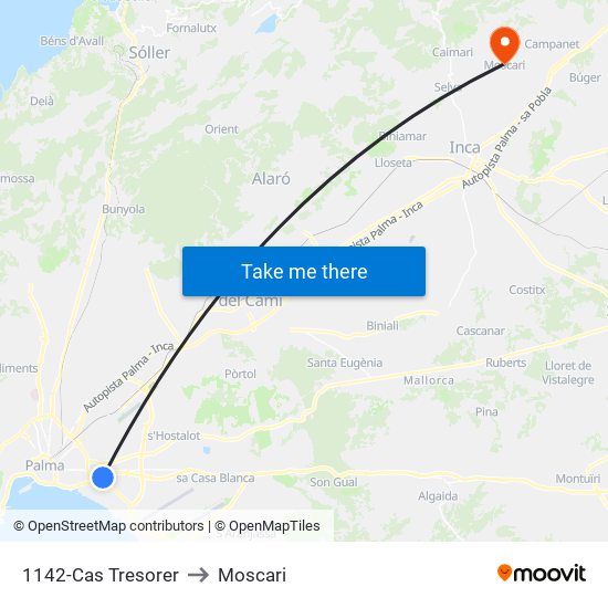 1142-Cas Tresorer to Moscari map