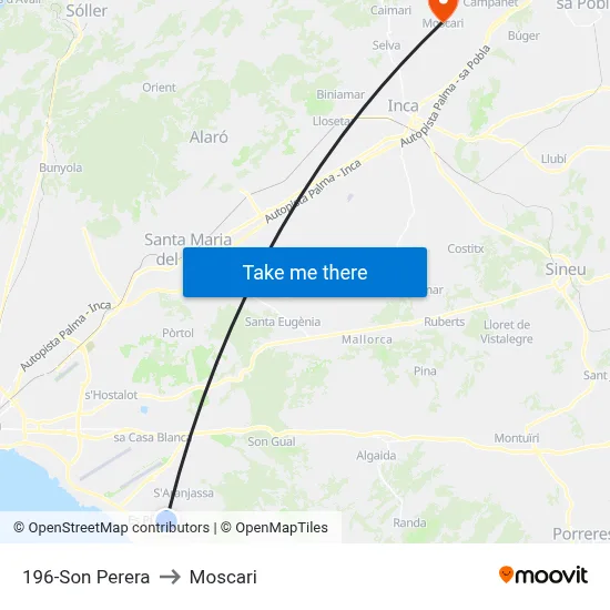 196-Son Perera to Moscari map
