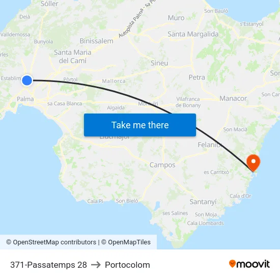 371-Passatemps  28 to Portocolom map