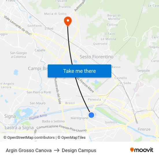 Argin Grosso Canova to Design Campus map