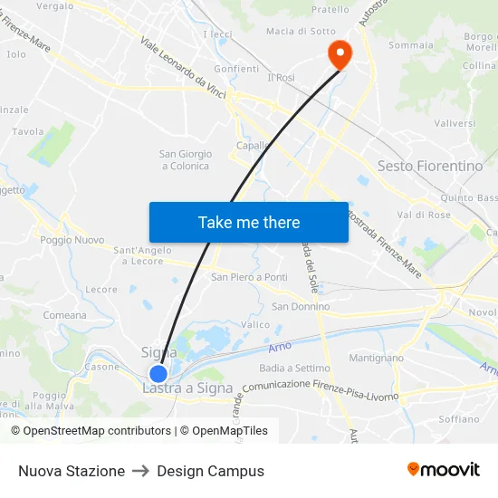 New Station to Design Campus map