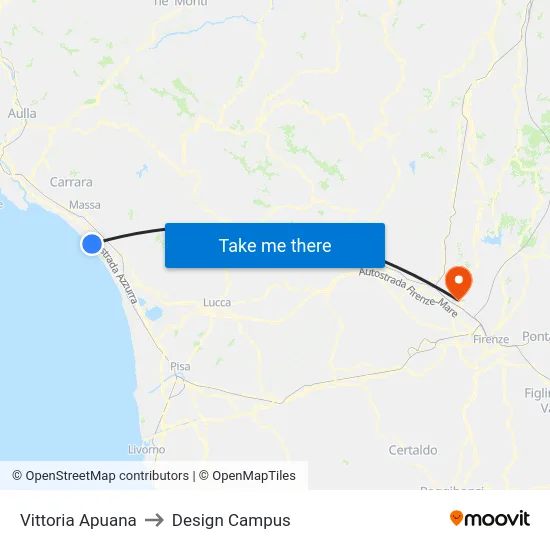 Vittoria Apuana to Design Campus map