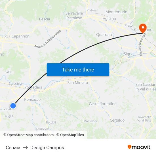 Cenaia to Design Campus map