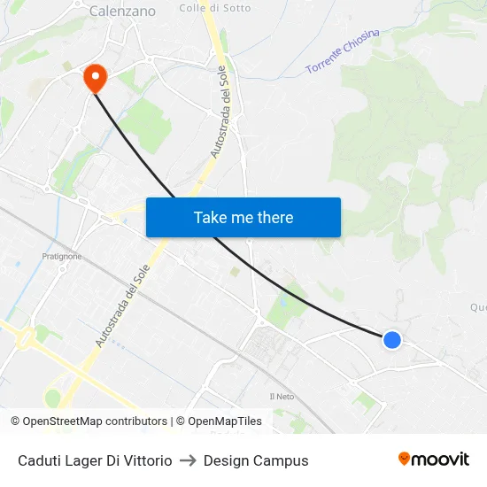 Di Vittorio Camp Memorial to Design Campus map