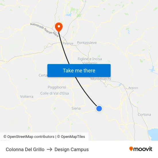 Colonna Del Grillo to Design Campus map