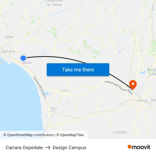 Carrara Hospital to Design Campus map