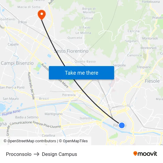 Proconsolo to Design Campus map