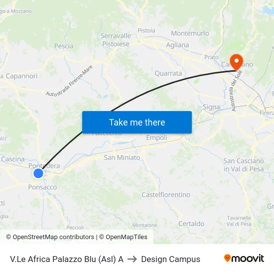 V.Le Africa Palazzo Blu (Asl) A to Design Campus map