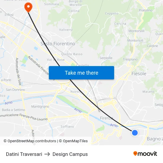 Datini Traversari to Design Campus map