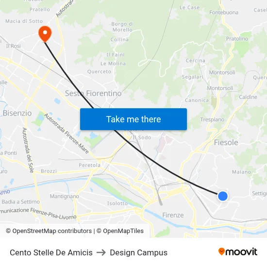 Cento Stelle De Amicis to Design Campus map