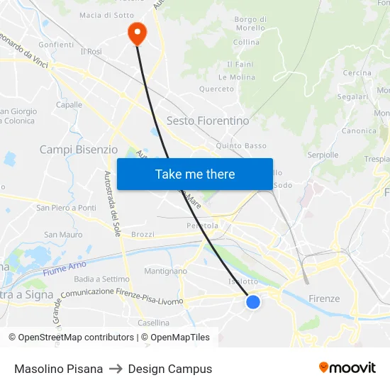 Masolino Pisana to Design Campus map