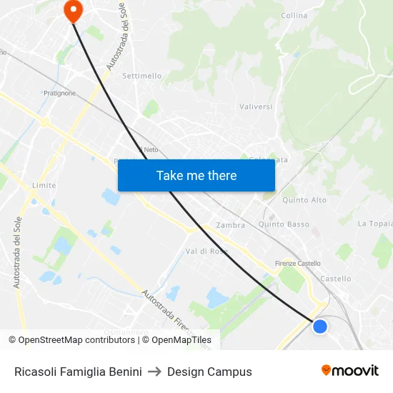 Ricasoli Benini Family to Design Campus map