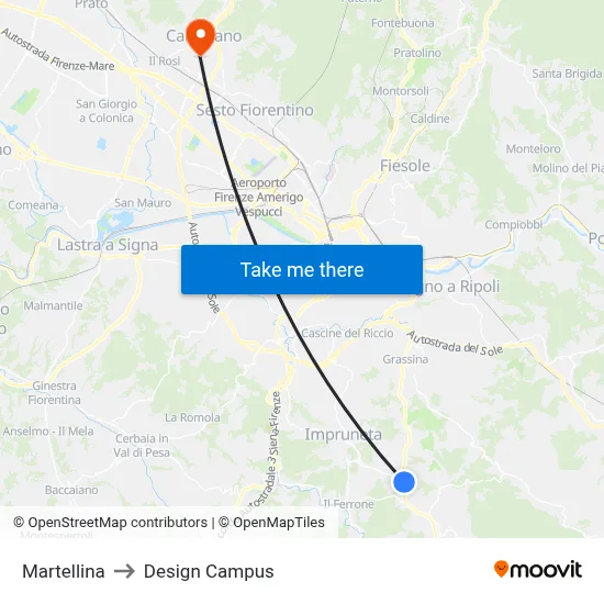 Martellina to Design Campus map