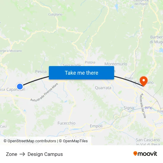 Zone to Design Campus map