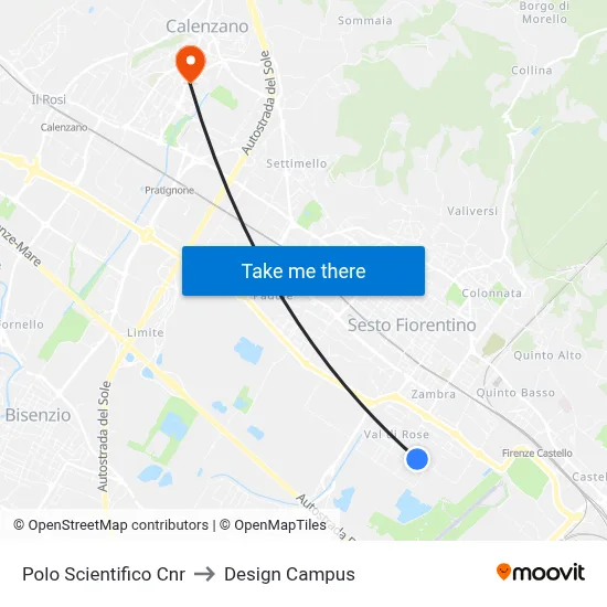 CNR Science Center to Design Campus map