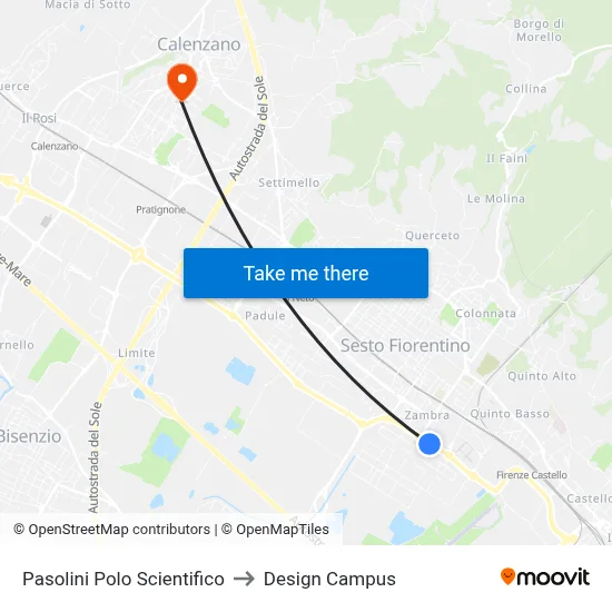 Pasolini Science Center to Design Campus map