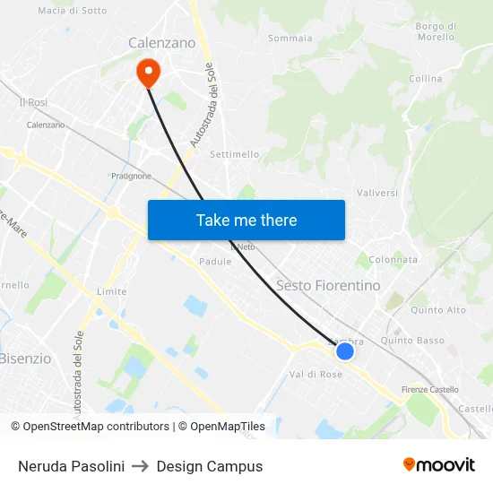 Neruda Pasolini to Design Campus map