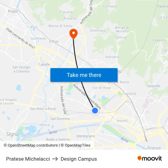 Pratese Michelacci to Design Campus map