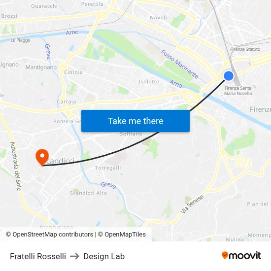Rosselli Brothers to Design Lab map