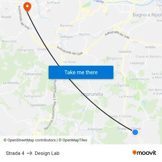Road 4 to Design Lab map