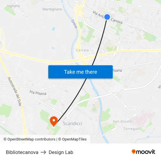 New Library to Design Lab map