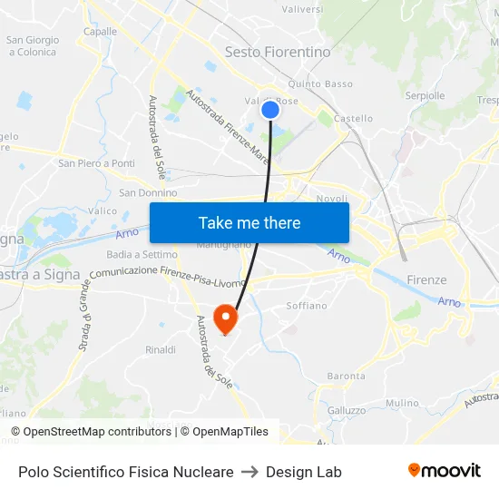 Scientific Center Nuclear Physics to Design Lab map