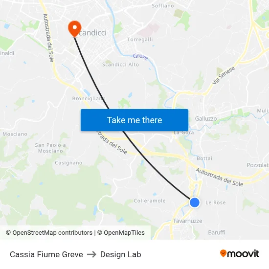Cassia Greve River to Design Lab map
