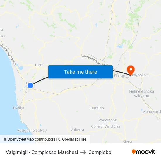 Valgimigli - Marchesi Complex to Compiobbi map