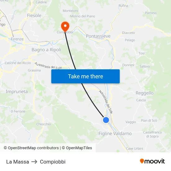 The Mass to Compiobbi map