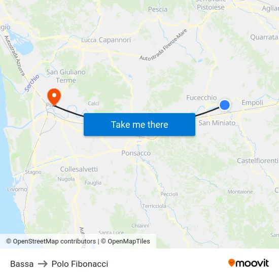 Bassa to Polo Fibonacci map