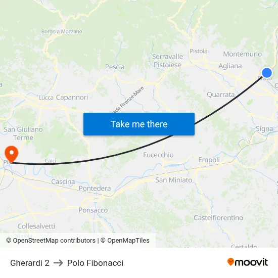 Gherardi 2 to Fibonacci Pole map