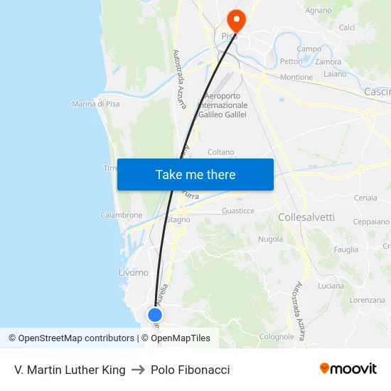 V. Martin Luther King to Polo Fibonacci map